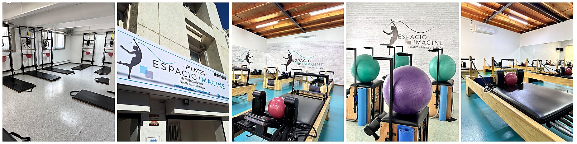 Sala de Pilates Reformer en Providencia — Espacio Imagine